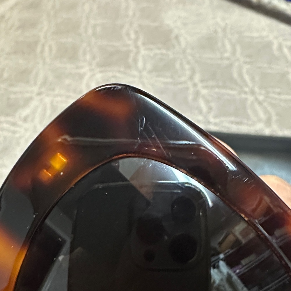 Celine Brown Sunglasses with Black Lenses. CL40226U - Picture 6 of 6